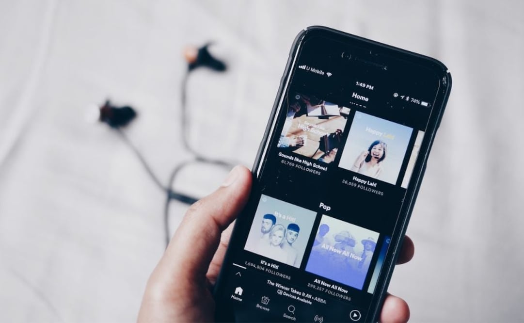 Algoritmo de Spotify. Fuente: Unsplash.com