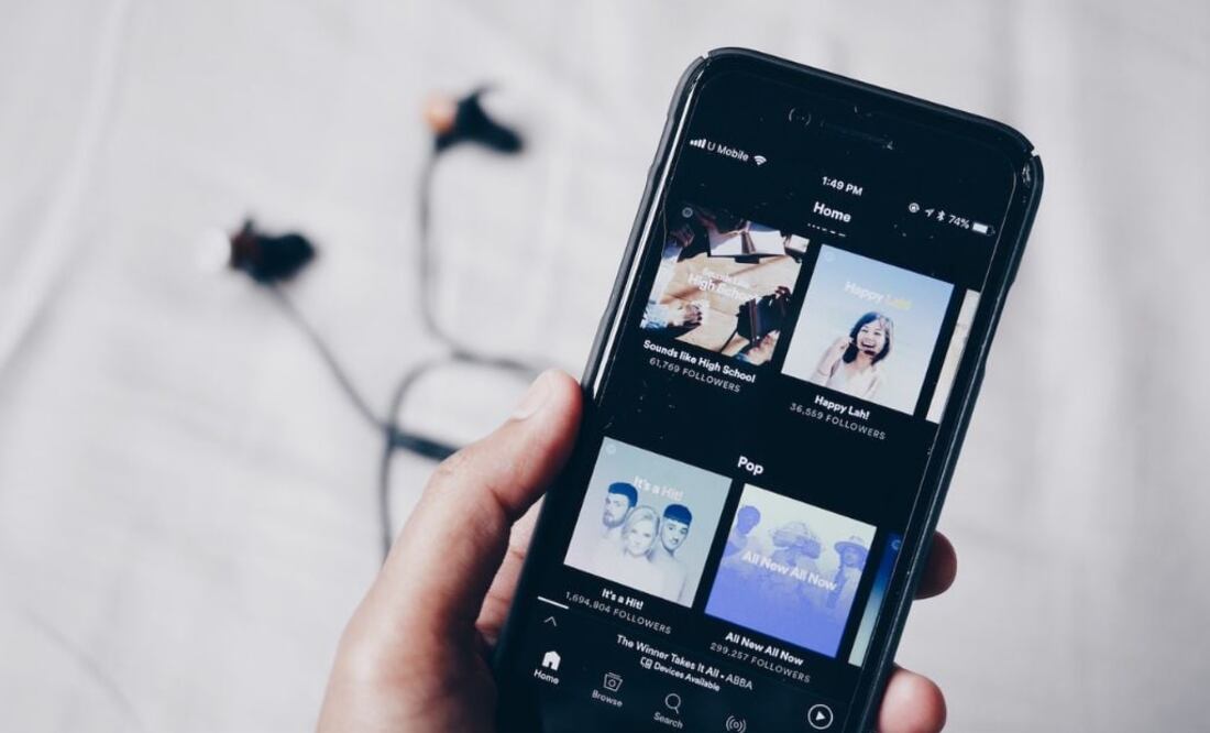 Algoritmo de Spotify. Fuente: Unsplash.com