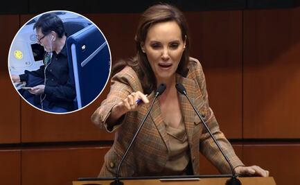 Lilly Téllez exige a Fernández Noroña que devuelva el dinero de su viaje al Parlamento Europeo; "es muy majadera", responde
