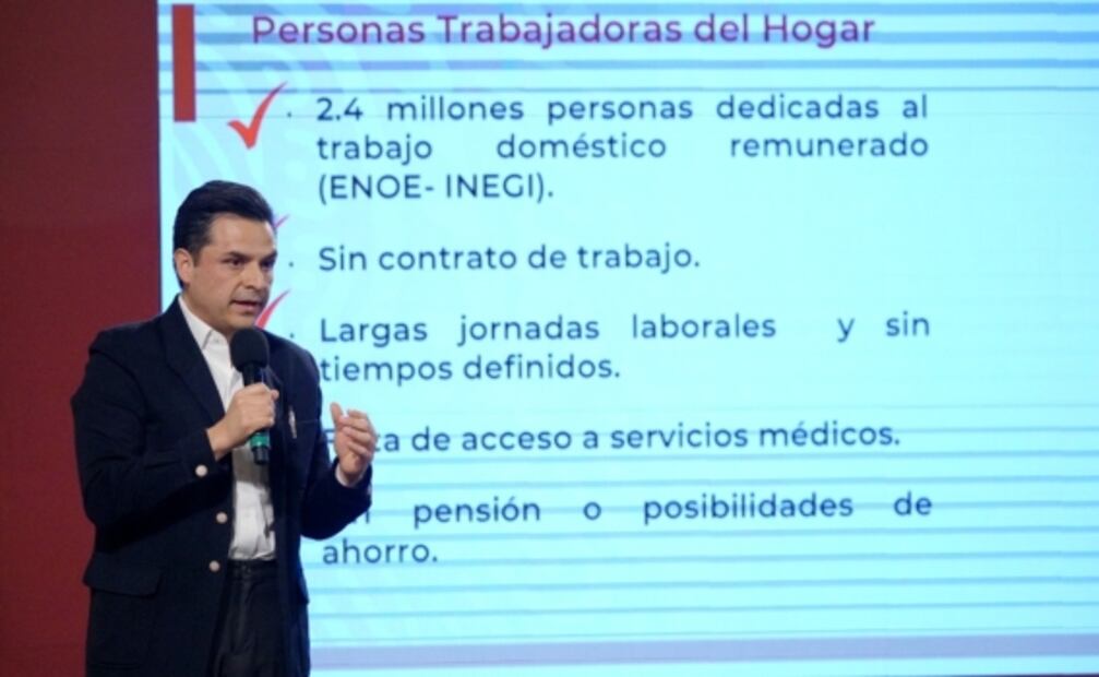 IMSS prevé afiliar a 2.3 millones de trabajadores del hogar tras reforma a Ley del Seguro Social