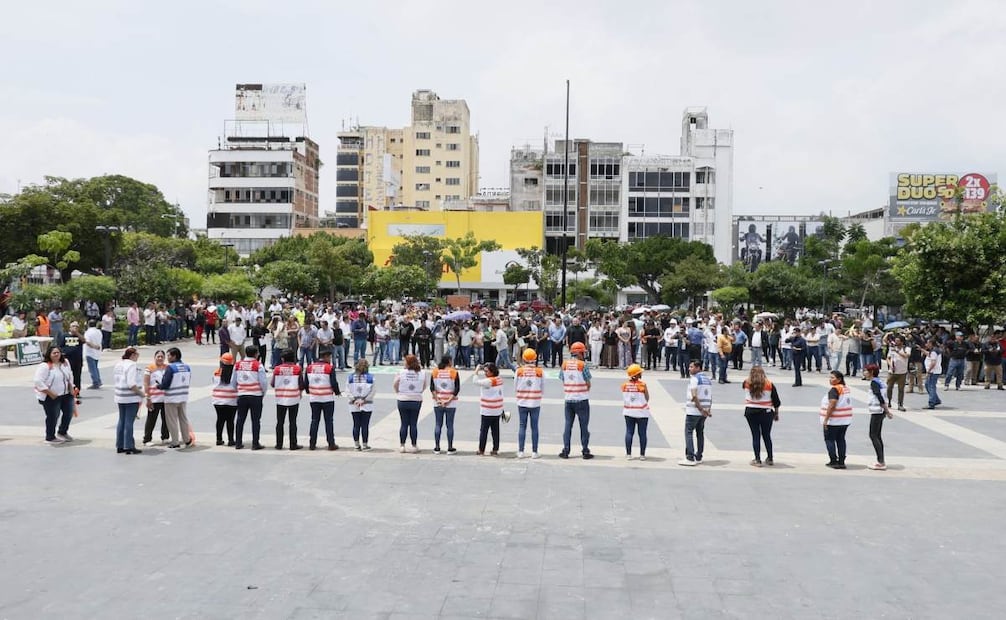Chiapas realiza simulacro en 124 municipios
Foto: Especial.