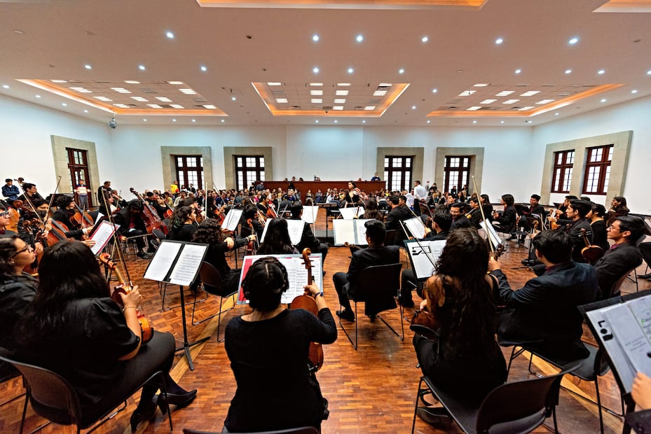 Disfruta de una tarde llena de música clásica en el Complejo Cultural Los Pinos. Foto: Sistema Nacional de Fomento Musical