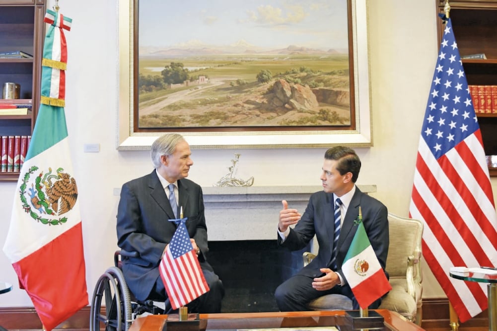 El gobernador de Texas, Greg Abbott, envió una carta al representante comercial de EU, Robert Lighthizer, en plena sexta ronda de negociaciones del TLCAN (ARCHIVO EL UNIVERSAL)