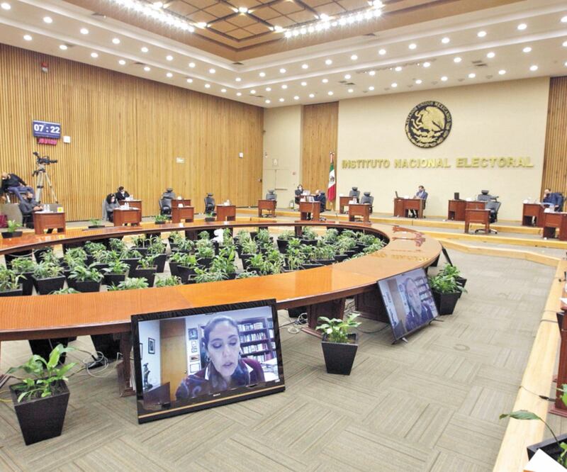 El INE desechó la solicitud de Morena contra el promocional Barredora del PRI. Foto: ARCHIVO EL UNIVERSAL