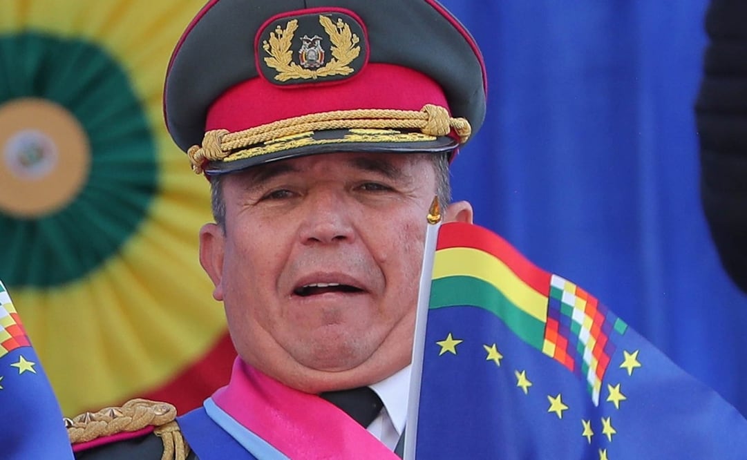 En la foto: El jefe de la Policía de Bolivia, Yuri Calderón. (EFE)