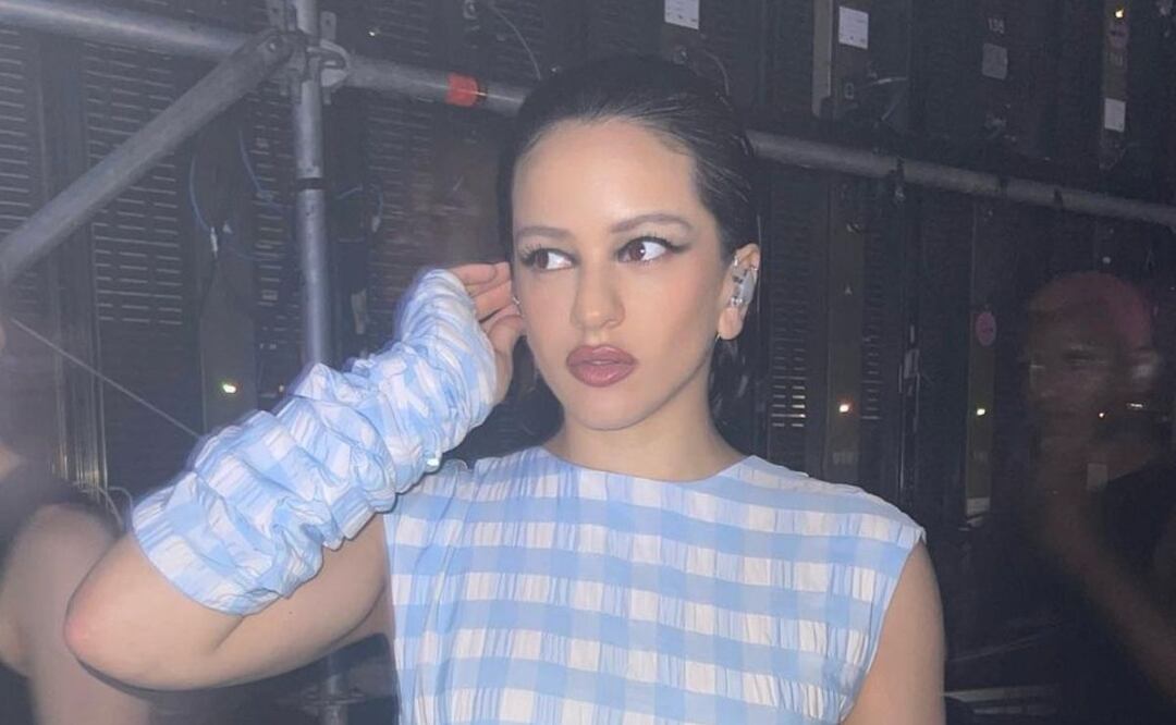 El look de Rosalía en el Lollapalooza Argentina