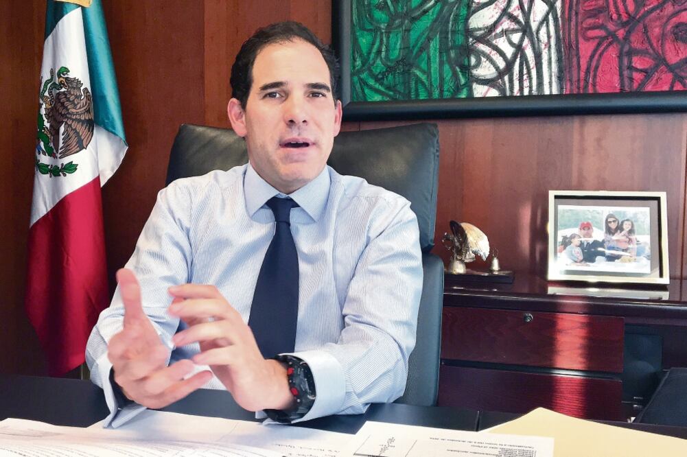 Pablo Escudero (PVEM), Presidente del Senado (ALBERTO MORALES. EL UNIVERSAL)