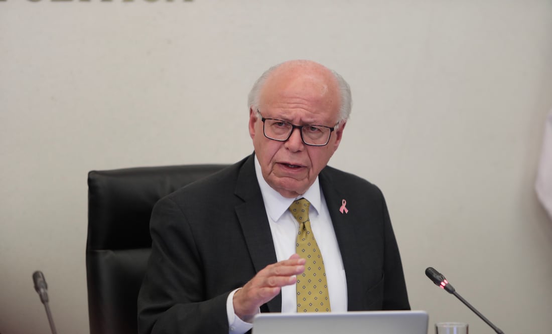 José Narro Robles, secretario de Salud, en comparecencia ante la Comisión de Salud del Senado. Foto: Iván Stephens / EL UNIVERSAL