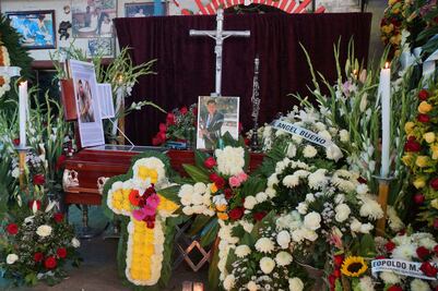 Crónica. Lloran en Oaxaca a líder asesinado de “Tierra Mojada"