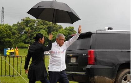 AMLO da banderazo de inicio de obra al Tramo 1 del Tren Maya