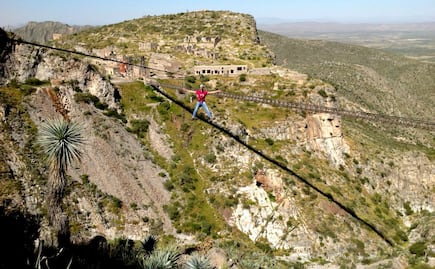 Grutas, abismos y el pueblo fantasma de Ojuela