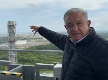 Refinería Dos Bocas lleva una inversión de 233 mmdp: AMLO