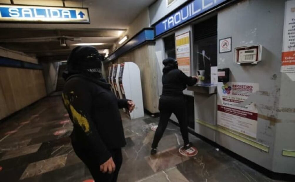 Dos detenciones polémicas, una protesta y celulares grabando, así han sido los primeros días de la GN en el Metro