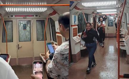 ¡No sólo en México! Lluvia inunda vagón del Metro en Madrid y usuarios comparten videos