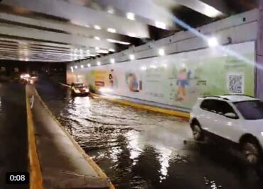 Lluvias de este lunes 25 de agosto dejan encharcamientos en CDMX; afectaciones en Periférico, Viaducto y Coyoacán