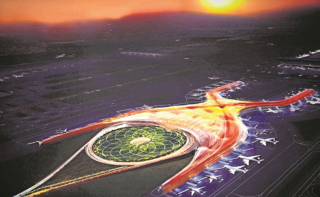Nuevo Aeropuerto Internacional de México. Foto: Archivo/El Universal