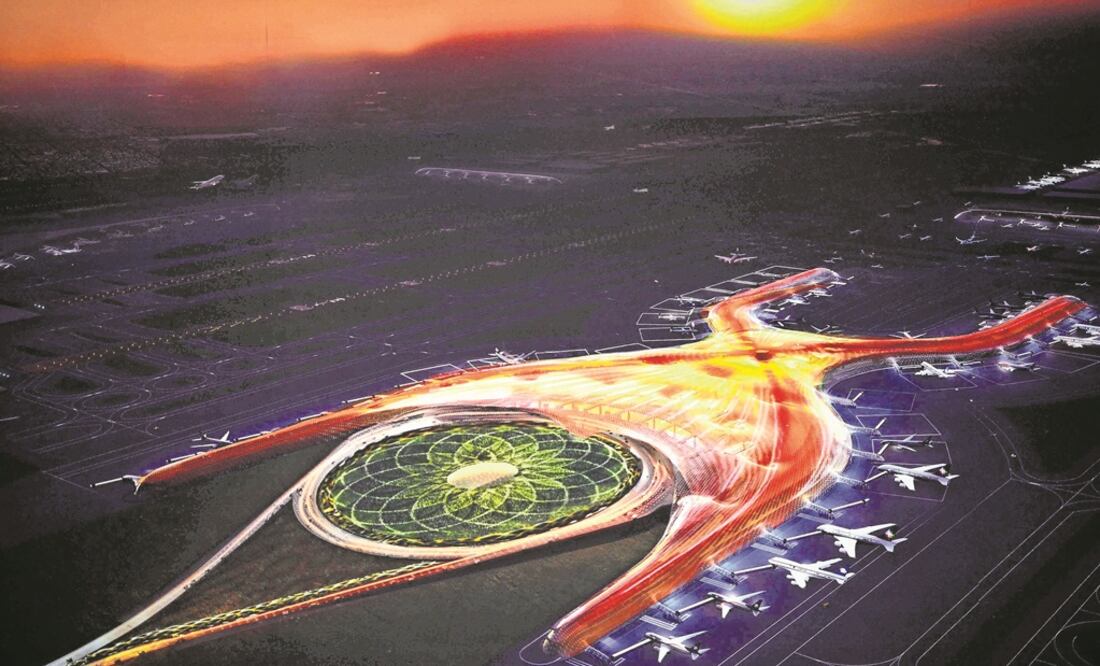 Nuevo Aeropuerto Internacional de México. Foto: Archivo/El Universal