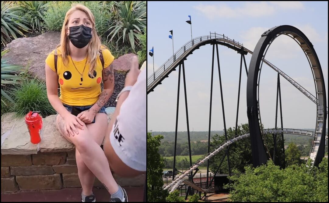 El parque Frontier City, operado por Six Flags, negó la versión que contó Bailey Breedlove en su Facebook. Foto: Captura; Frontier City