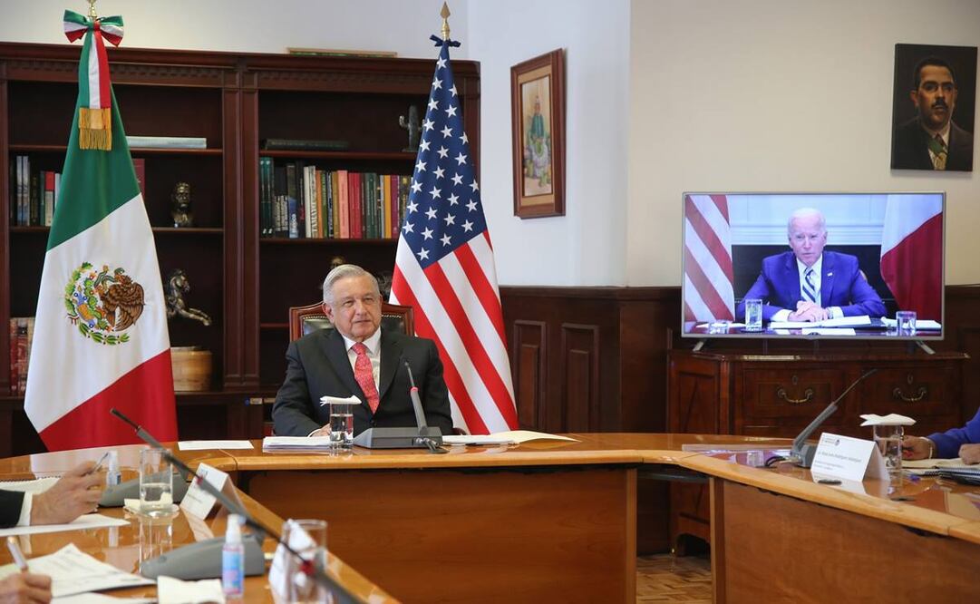 El presidente de México y el de Estados Unidos mantuvieron una reunión el lunes pasado (Foto: EFE)