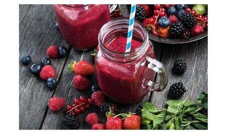 #RECETA de jugo de frambuesa para rejuvenecer