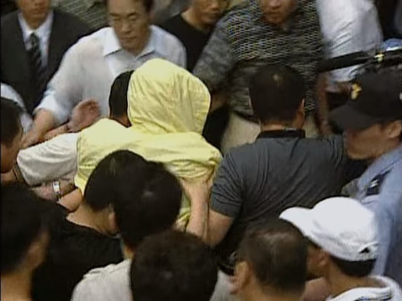 El asesino del impermeable. Fuente: Netflix