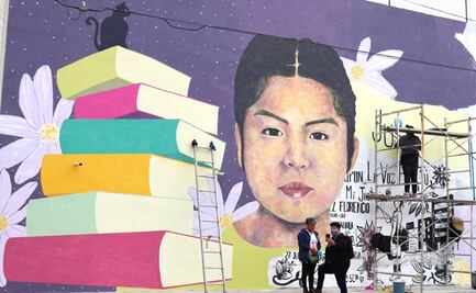 “Si uno no hace algo todos los casos se olvidan”: Artistas del mural para Diana, asesinada en Edomex