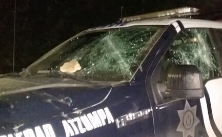 Pobladores agreden a pedradas a policías en Tequila, Veracruz