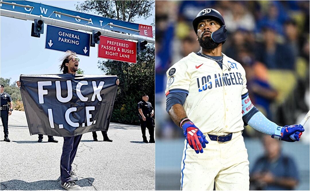 FOTO: ESPECIAL . Los Dodgers impiden entrada de agentes de ICE a su estadio; así lo compartieron en redes sociales