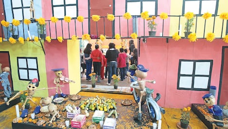 La ofrenda para los Burrón