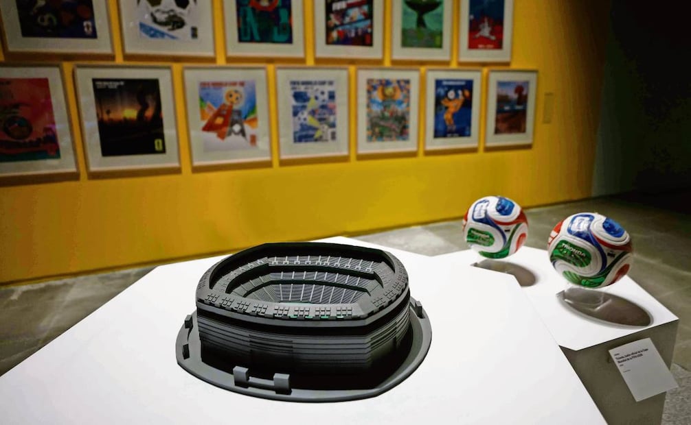 Futbol: Diseñando una pasión se expone en el Museo Franz Mayer. Foto: Frida Juárez Bautista / EL UNIVERSAL