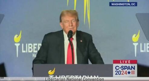 Trump promete liberar a un zar de la droga a cambio de apoyo del Partido Libertario