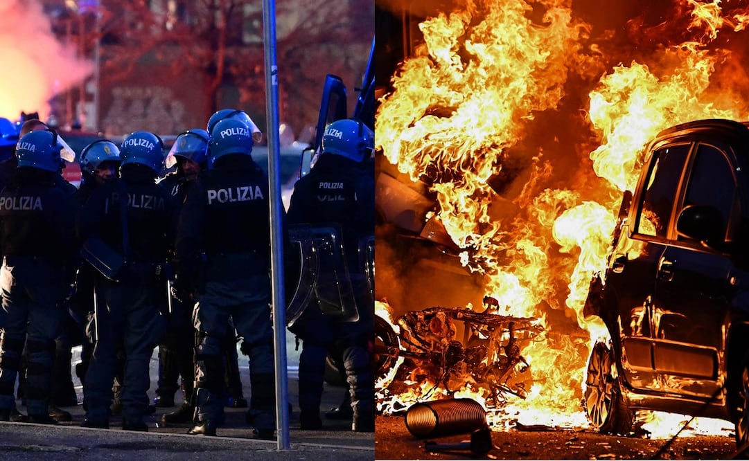 Ultras del Inter y Genoa se enfrentan en pelea campal / Foto: AFP-EFE