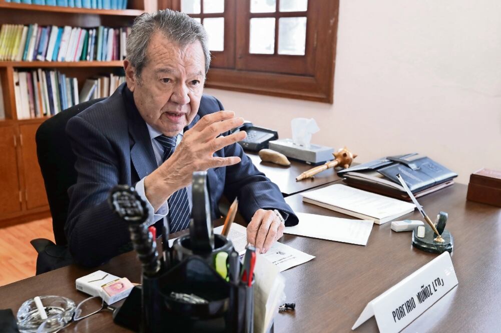 Porfirio Muñoz Ledo, ex embajador ante la Unión Europea (BERENICE FREGOSO. EL UNIVERSAL)