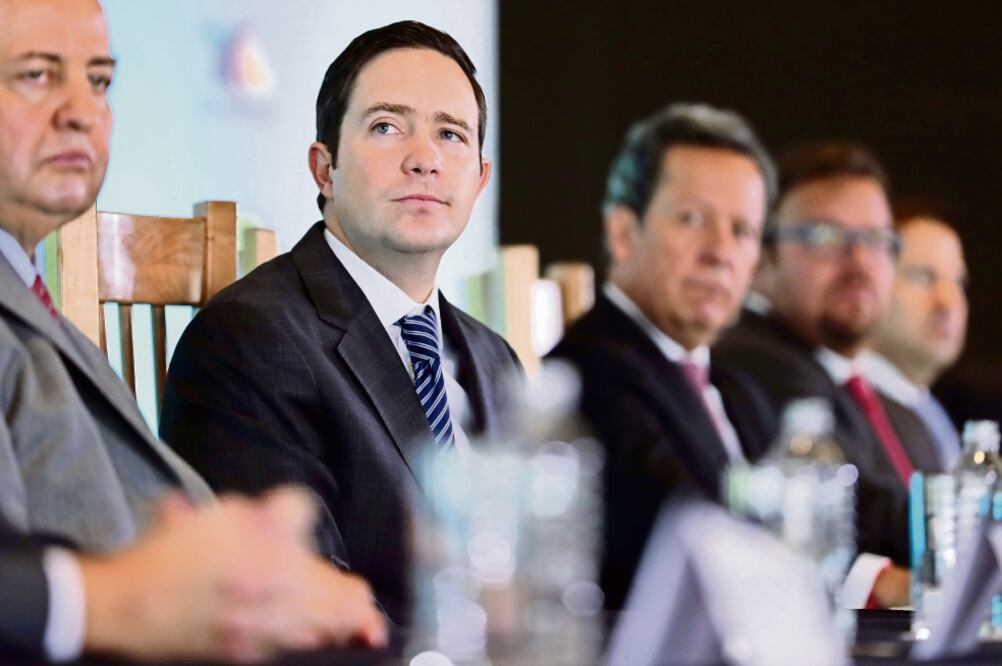 El director general de TV Azteca, Benjamín Salinas Sada, afirma que todo Estado debe garantizar que los periodistas puedan ejercer sus libertades y derechos sin correr peligro. (LUCÍA GODÍNEZ. EL UNIVERSAL)