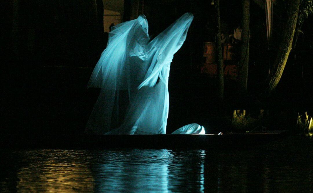 Del agua emerge una mujer con el clásico grito lastimero. (Foto: Archivo El Universal)