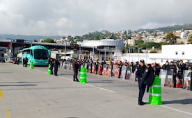 Mantienen operativo de vigilancia en caseta de Tlalpan; por tercer día consecutivo verifican condiciones de seguridad