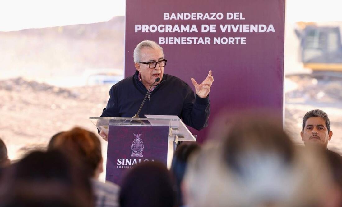 El gobierno de Sinaloa inició el proyecto Bienestar Norte para vender 350 lotes a familias vulnerables (01/02/2025). Foto: Especial