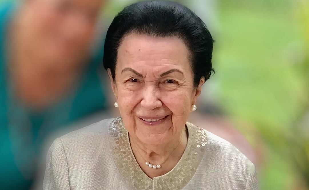 Este viernes, a la edad de 96 años, falleció la Sra. Dulce María Riancho Gamboa, ex presidenta del DIF Yucatán. Foto: especial