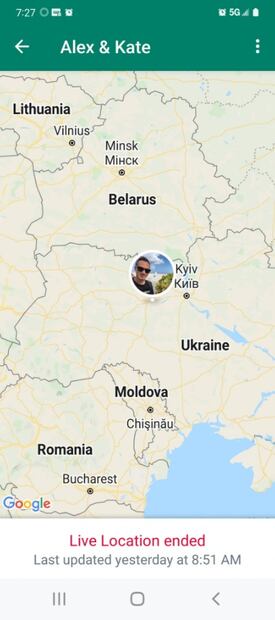 Ante alarmas por bombardeo, mexicano huye de Kiev con su esposa embarazada