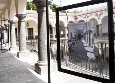 Exponen planos y mapas históricos en la BUAP; "La Memoria Azul de Puebla" llega a la Biblioteca Central Universitaria