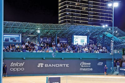 San Luis Tennis Open se moderniza; sueña con subir de categoría  