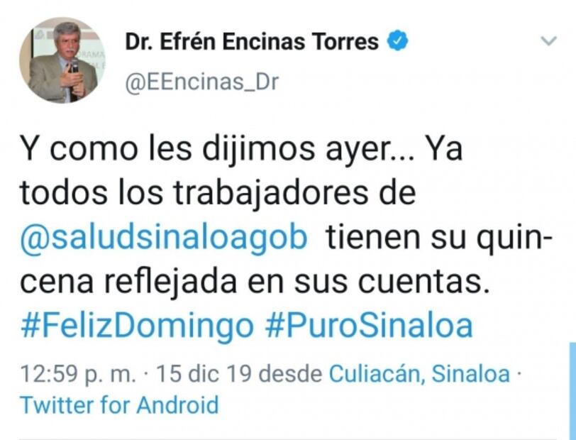 Retrasan pago de quincena a trabajadores de Salud en Sinaloa; reportan tráfico bancario