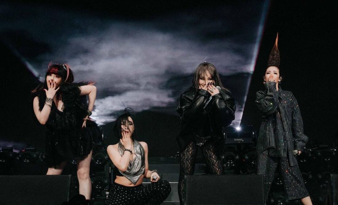 2NE1. Fuente: Instagram @chaelincl