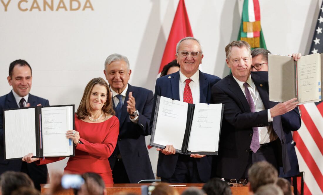 Mexico ratified it in December 2019, Trump signed it into law in January 2020, and Canada's parliament adopted it in March - Photo: Xinhua