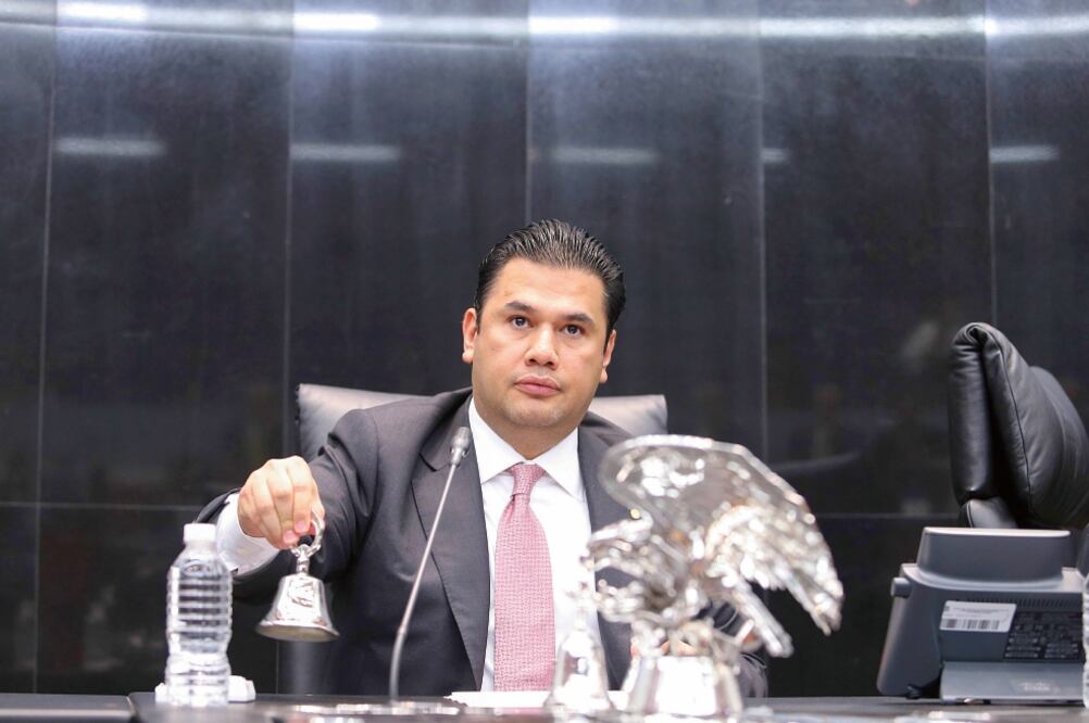 Williams Ochoa, secretario de Organización del PRI, afirma que en la actual dirigencia se verifican los nombres de los militantes para asegurarse de que forman parte del padrón del partido (ARCHIVO EL UNIVERSAL)