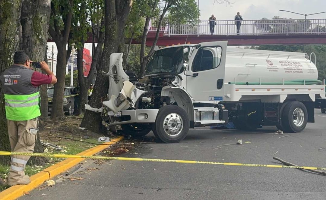 Muere hombre tras presunto atropellamiento en Viaducto Tlalpan. Foto: Valente Rosas / EL UNIVERSAL