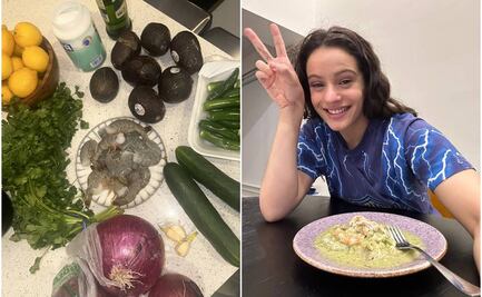Rosalía se anima a preparar aguachile y lo presume en redes