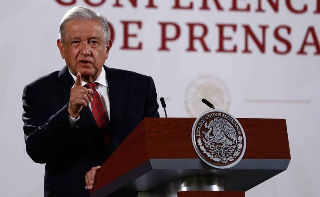 El presidente López Obrador reiteró que los famosos que se manifestaron contra las obras del Tren Maya son bienvenidos a dialogar en Palacio Nacional. Foto: Diego Simón Sánchez/EL UNIVERSAL