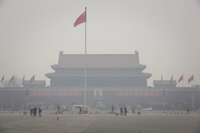 Pekín emite su segunda alerta roja por contaminación