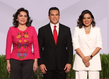 Inician ataques entre candidatos en debate del PRI